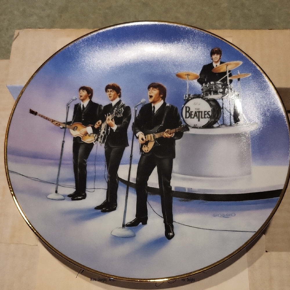 The Beatles Collector's Plate